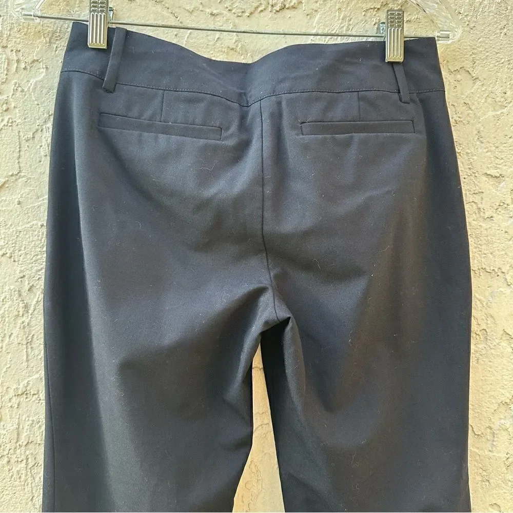 TORY BURCH‎ Crop Pant Black Size 0 Stretch Office Business Casual Career